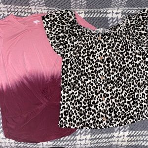 2 girls tops
